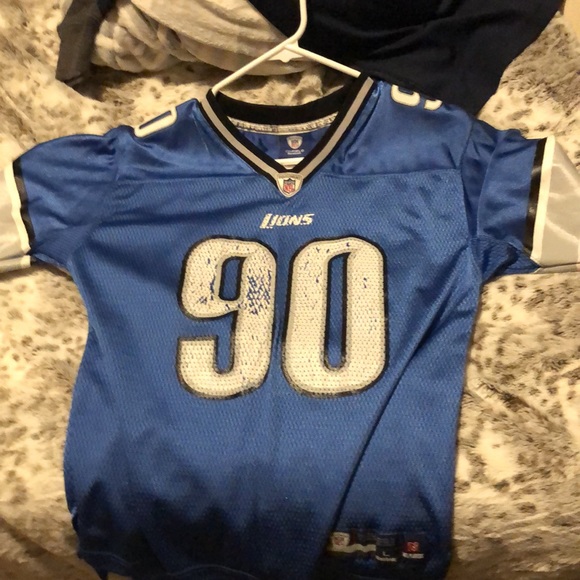 tim tebow (broncos), Ndamukong suh (lions), Philip rivers (chargers) NFL jerseys - Picture 3 of 6